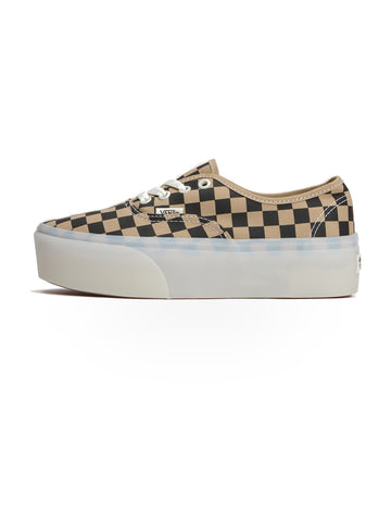 Vans Authentic Stackform Checkerboard - Sneakers Donna - Incense/Black