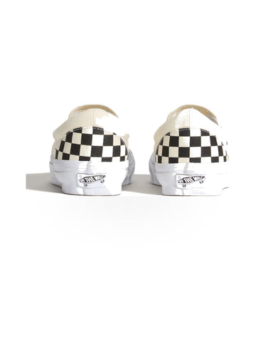 Vans LX Slip-On Reissue 98 Checkerboard - Sneakers Uomo - Black/Off White