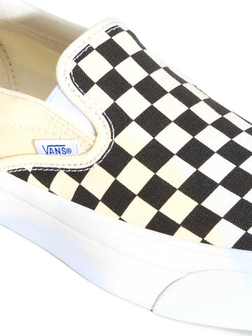 Vans LX Slip-On Reissue 98 Checkerboard - Sneakers Uomo - Black/Off White