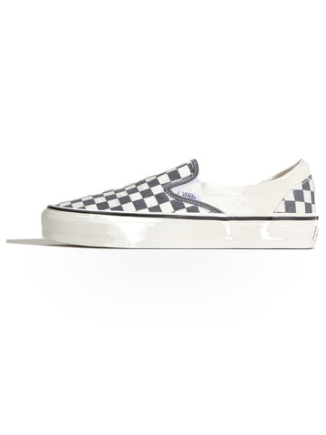 Vans LX Classic Slip-On 98 Checkerboard - Sneakers Uomo - Pewter
