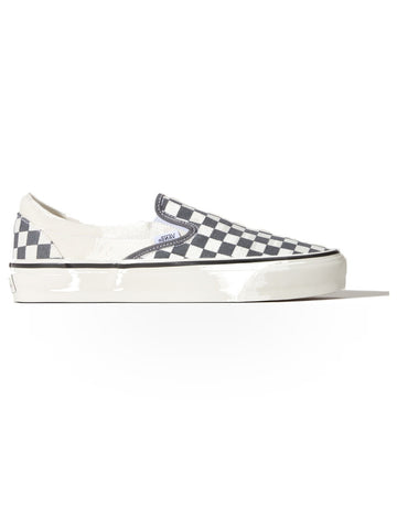 Vans LX Classic Slip-On 98 Checkerboard - Sneakers Uomo - Pewter