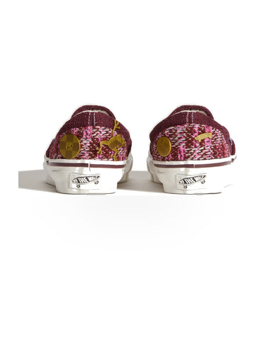 Vans LX Classic Slip-On 98 Cardigan - Sneakers Donna - Brown/Pink