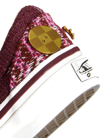 Vans LX Classic Slip-On 98 Cardigan - Sneakers Donna - Brown/Pink