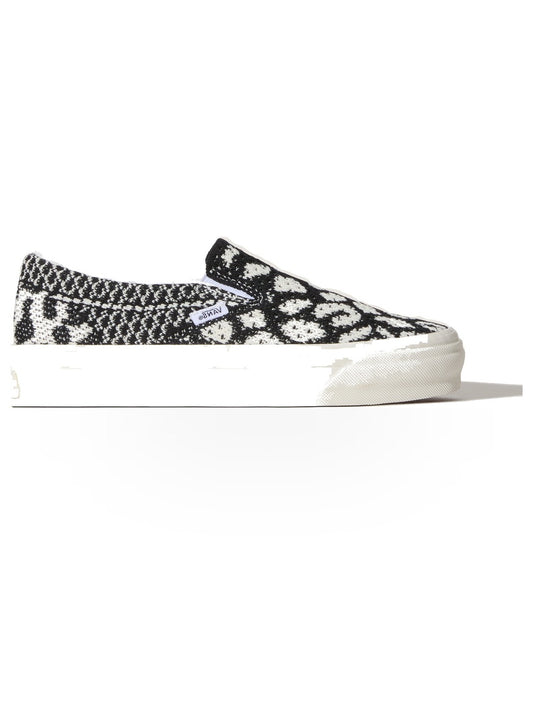 Vans LX Classic Slip-On 98 EK Leopard - Sneakers Donna - Black/White