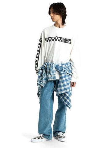 Vans Check-5 Loose Denim Pant - Jeans Uomo - Stonewash/Blue