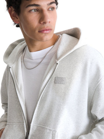 Vans Premium Full Zip Hoodie - Felpe Uomo - Ash Heather
