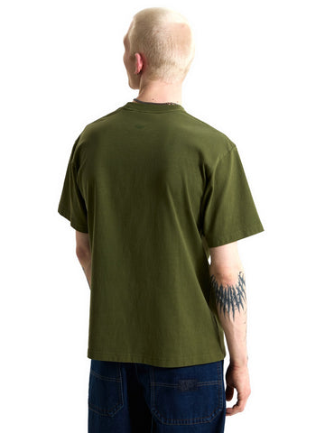 Vans Premium SS Loose Fit Tshirt - T-Shirt Uomo - Green Balsam