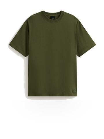 Vans Premium SS Loose Fit Tshirt - T-Shirt Uomo - Green Balsam