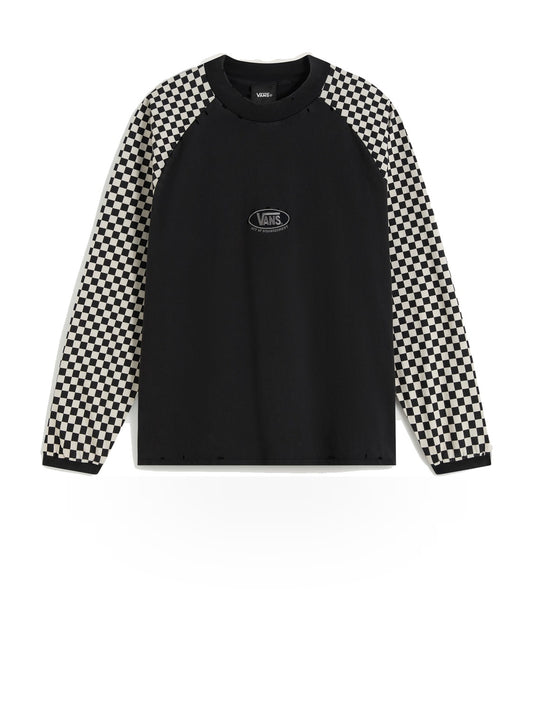 Vans A.o.d. Racing Longsleeve T-shirt - T-Shirt Uomo - Black/White