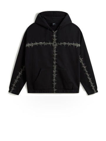 Vans A.O.D. T Zipped Hoodie - Felpe Uomo - Nero