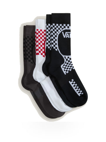 Vans A.O.D. Checker Socks - Calzini Uomo - Nero