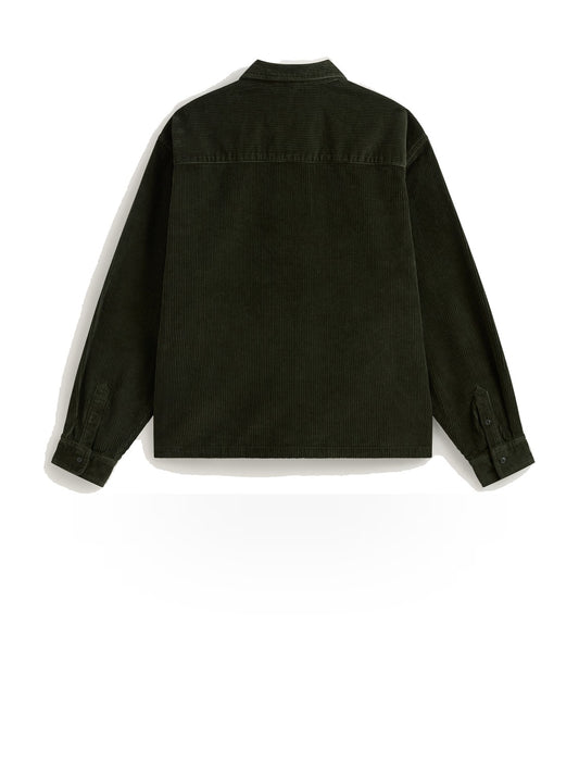 Vans Martinez Cord Overshirt - Camicia Uomo - Obsidian Fern