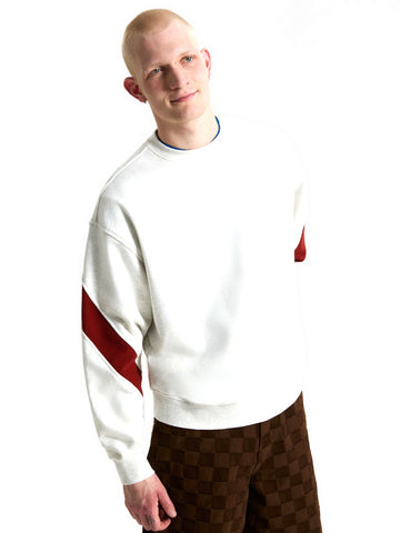Vans Retro Sport Crew - Felpe Uomo - Ash Heather