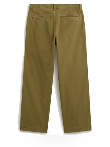 Vans Authentic Chino Loose Wide Leg - Pantaloni Uomo - Olive Brown