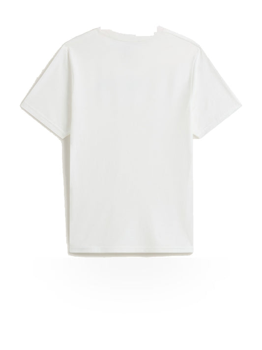 Vans Left Chest SS Tee - T-Shirt Bambino - Bianco