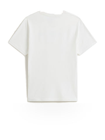 Vans Left Chest SS Tee - T-Shirt Bambino - Bianco