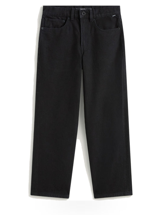 Vans Check-5 Loose Denim Pant - Jeans Bambino - Black Rinse