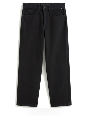 Vans Check-5 Loose Denim Pant - Jeans Bambino - Black Rinse