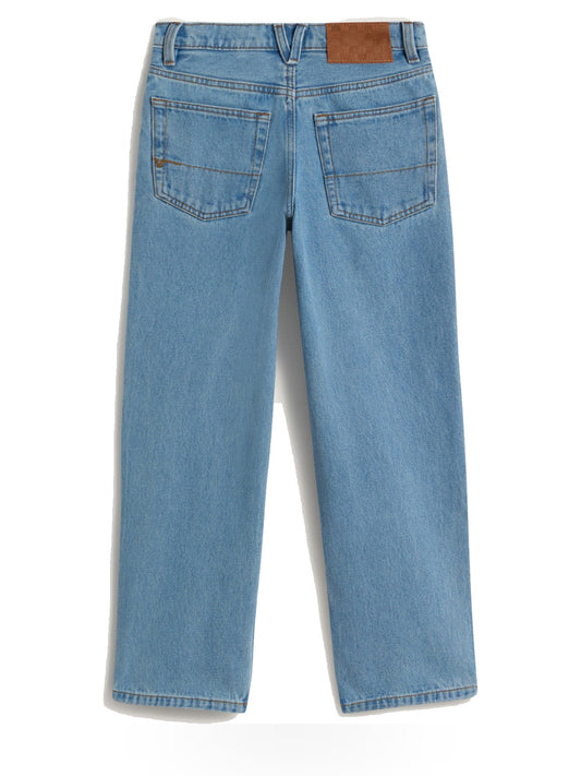 Vans Check-5 Loose Denim Pant - Jeans Bambino - Stonewash/Blue