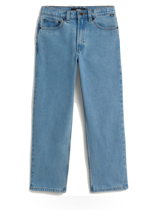 Vans Check-5 Loose Denim Pant - Jeans Bambino - Stonewash/Blue