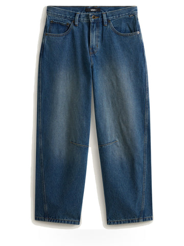Vans Check 5 Barrel Vintage Indigo - Jeans Donna - Blu