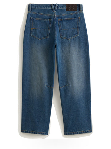 Vans Check 5 Barrel Vintage Indigo - Jeans Donna - Blu