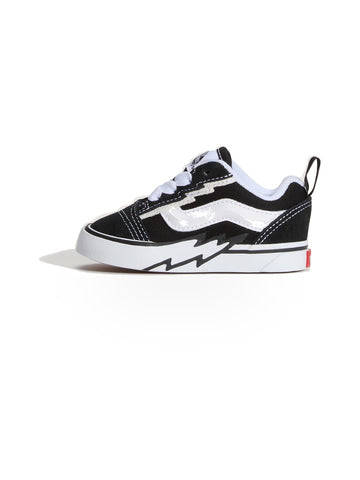Vans Knu Skool Elastic Lace Bolt - Sneakers Bambino - Black/White