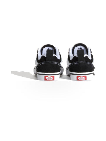 Vans Knu Skool Elastic Lace Bolt - Sneakers Bambino - Black/White