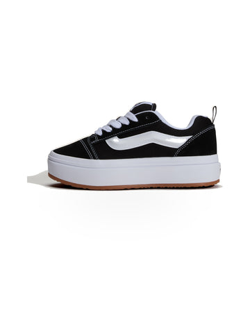 Vans Knu Skool Stacklite - Sneakers Donna - Black/White
