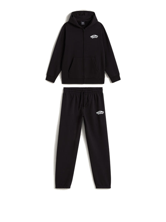 Vans Double Standard FZ Set - Tuta Bambino - Nero
