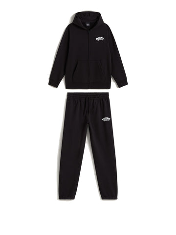 Vans Double Standard FZ Set - Tuta Bambino - Nero