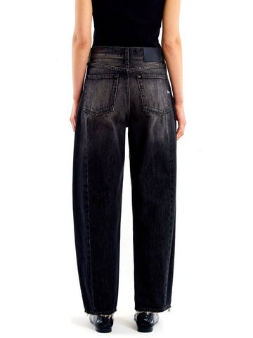 Vicolo Pantalone - Jeans Donna - Denim Nero Dirty