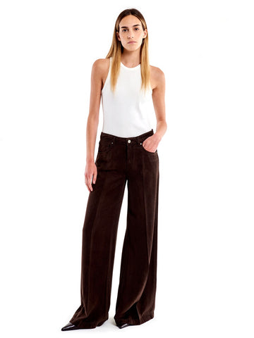 Vicolo Pantalone - Pantaloni Donna - Fondente