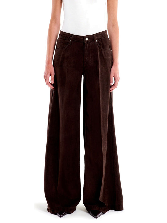 Vicolo Pantalone - Pantaloni Donna - Fondente