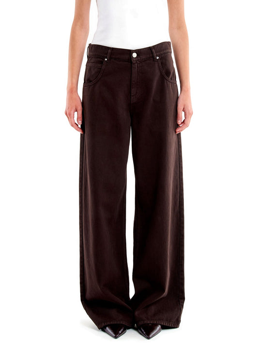 Vicolo Pantalone - Pantaloni Donna - Moro
