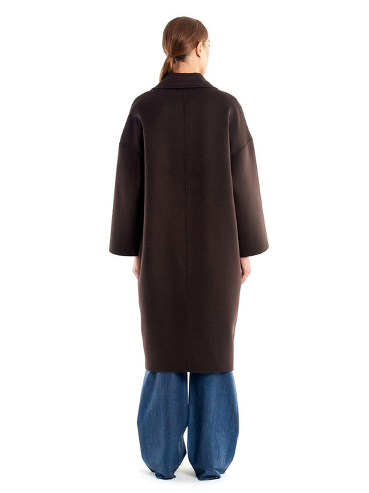 Vicolo Cappotto Outdoor - Capospalla Donna - Fondente