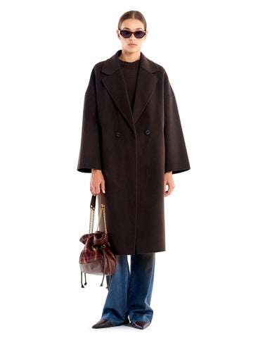 Vicolo Cappotto Outdoor - Capospalla Donna - Fondente
