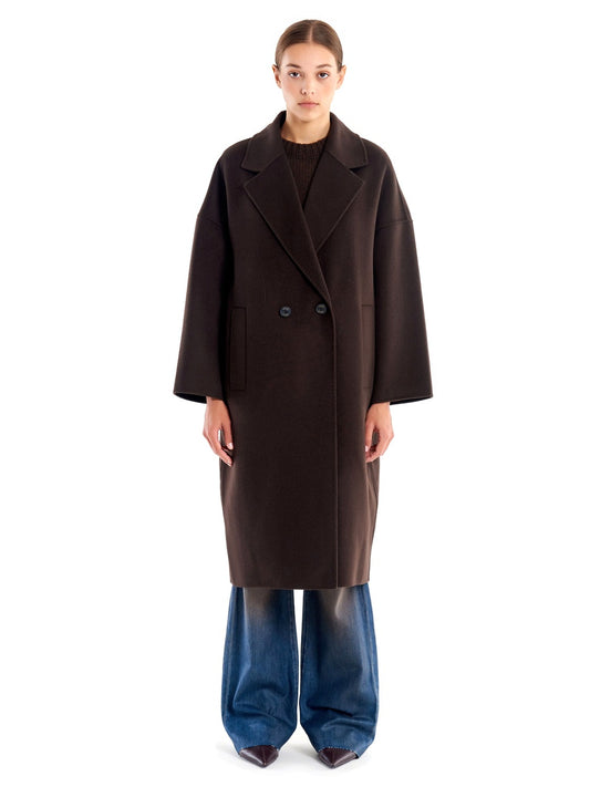 Vicolo Cappotto Outdoor - Capospalla Donna - Fondente