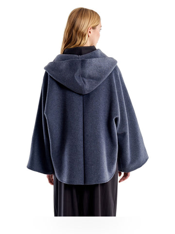 Vicolo Cappotto Outdoor - Capospalla Donna - Grigio Med.mel.