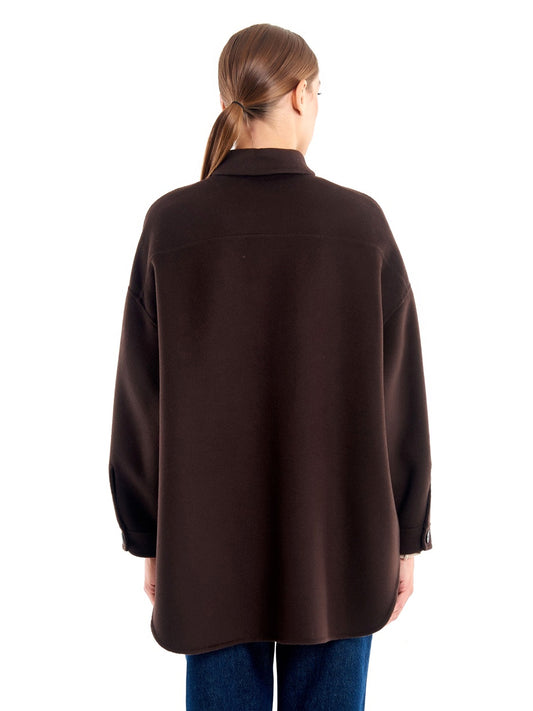 Vicolo Cappotto Outdoor - Capospalla Donna - Fondente