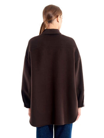 Vicolo Cappotto Outdoor - Capospalla Donna - Fondente