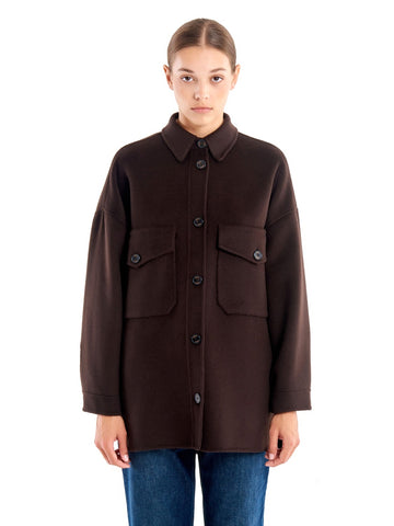 Vicolo Cappotto Outdoor - Capospalla Donna - Fondente