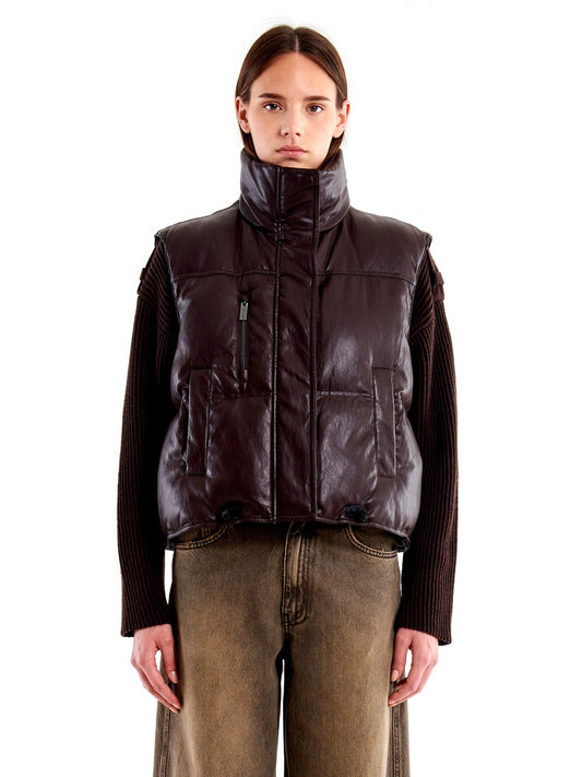 Vicolo Cappotto Outdoor - Capospalla Donna - Fondente