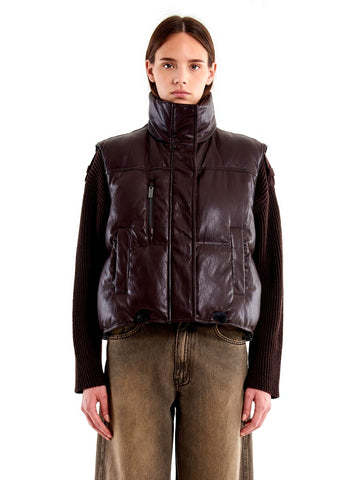 Vicolo Cappotto Outdoor - Capospalla Donna - Fondente