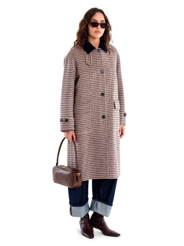 Vicolo Cappotto Outdoor - Capospalla Donna - Fondente