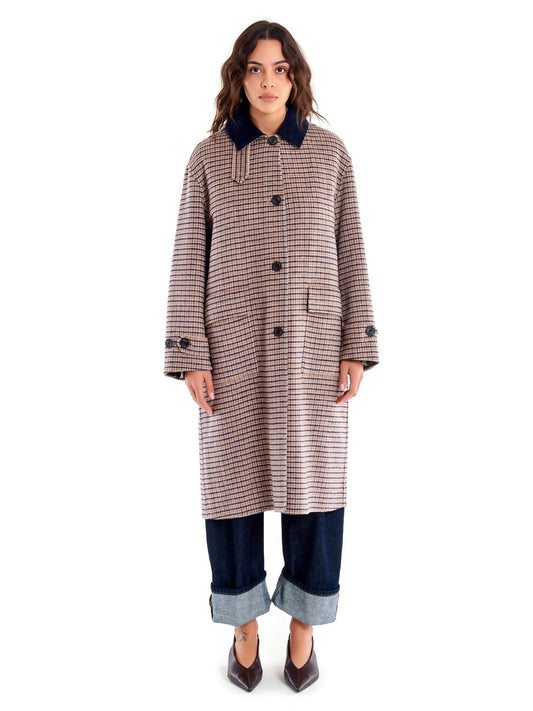 Vicolo Cappotto Outdoor - Capospalla Donna - Fondente