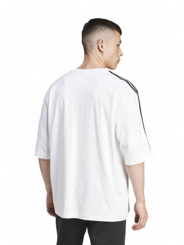 Adidas Oversize Tee - T-Shirt Uomo - Bianco