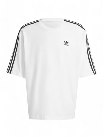 Adidas Oversize Tee - T-Shirt Uomo - Bianco