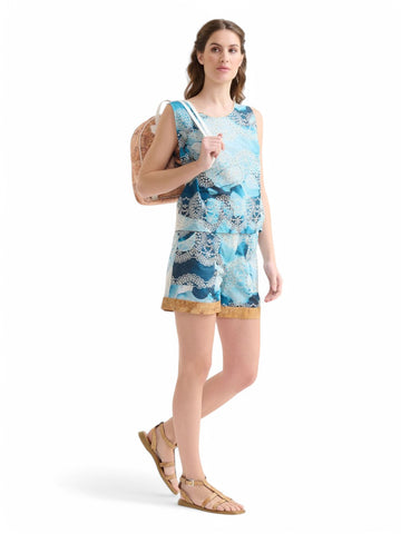 Pantalone Donna - Turchese