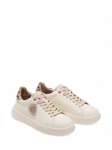 Sneakers Donna - Crema/leopardato